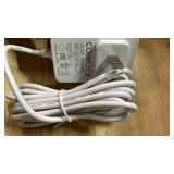 Conmdex AC/DC Power Adapter with White Cable