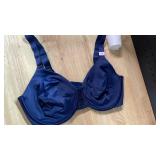 Navy Blue Underwire Bra 36D