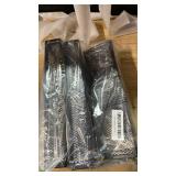 Aufworld Magnetic Spice Rack for Refrigerator, 6 Pack Magnetic Shelf, Fridge Magnet Organizer with Moveable 12 Hooks, Magnetic Fridge Shelf for Kitchen Organization and Storage (6 Pack)