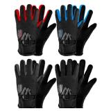 Geyoga 4 Pairs Winter Kids Ski Gloves Boys Girls Windproof Waterproof Warm Snow Gloves for Children Toddler Snowboard(Cool Style,10-14 Years)