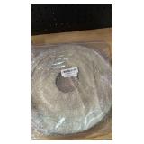 MY MIRONEY Black PU Ceiling Medallion Decorative Ceiling Fan Medallion Home Lighting Ceiling Cover Plate, 13 1/5\ OD x 3 3/7\in IDin