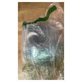 Ohuimrt 24 PCS Clear Plastic Gift Bags with Handles, 5.9 x 7.9 x 2.8 InchesReusable Party Favor Bags with Ribbon Transparent Gift Wrap Bags Bulk for Weddings Birthdays