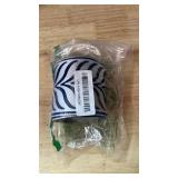 OLYCRAFT 5.5 Yards Jacquard Ribbon Trim 3.4 Inch Leaf Striped Jacquard Polyester Ribbons Marine Blue Gray Leaf Jacquards Woven Embroidery Trim for DIY Sewing Crafts Handmade Bag Belt Clothing Decor