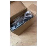 Follateas Solar Lights Outdoor, Waterproof Solar Powered Deck Step Lights for Patio Garden Backyard Garage Driveway Pathway Outside Wall Lighting (Cool White/2 Pack)