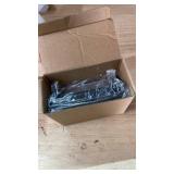 Follateas Solar Lights Outdoor, Waterproof Solar Powered Deck Step Lights for Patio Garden Backyard Garage Driveway Pathway Outside Wall Lighting (Cool White/2 Pack)