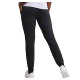 EcoSmart Joggers, Midweight Cotton-Blend Fleece Sweatpants for Women size large