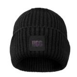 UGG Womenfts Chunky Rib Knit Warm Winter Beanie Hat, Black, One Size