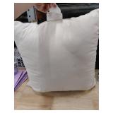 Gray Geometric Pattern Fabric Pillow21x21in