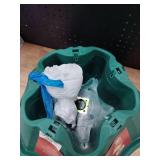 Panacea Green Plastic Christmas Tree Stand up to 8ft: Indoor Use, 55 lb Capacity, 19.75\ Depth, 19.25\in Widthin