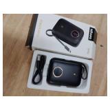 Nllosa for MagSafe Portable Charger Fast Charging,22.5W 10000mAh Magnetic Power Bank with Built-in Cable and Stand, for MagSafe Battery Pack Compatible with iPhone 17/16/15/14/13/12 Charcoal Black