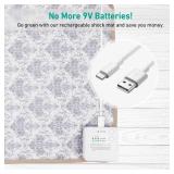 DOGNESS Rechargeable Pet Shock Mat, 31\x15\in Safe Cat Scat Repellent Mat Electronic Training Pads Keep Dogs and Cats Off Couch, Bed, Indoor Cat Deterrent Mat (Elegant Printing)in