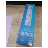 DOGNESS Rechargeable Pet Shock Mat, 31\x15\in Safe Cat Scat Repellent Mat Electronic Training Pads Keep Dogs and Cats Off Couch, Bed, Indoor Cat Deterrent Mat (Elegant Printing)in