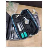 FNIRSI HS02 100W Heat Set Insert Tool and Corded Soldering Iron Kit for 3D Printer, Plastic, Portable Electronics Repair, 3S Fast Heating, 3 Preset Temps, with M2-M8 Threaded Brass Insert Nuts and Tip