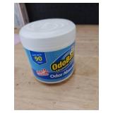 OdoBan Solid Odor Absorber Eliminator for Home and Small Spaces  Fresh Linen Scent  14 Ounces