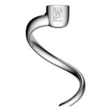 Stainless Steel Spiral Dough Hook Replacement for KitchenAid 4.5QT and 5QT Bowl Tilt-Head Stand Mixers, Rustproof and Easy Clean, Efficient Kneading for Bread, Pizza, Pasta, Cookies