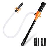GEXIHODIE Portable Electric Siphon Pump for Gasoline, Battery Operated Fuel Transfer Pump, 3.5GPM Flow Gas Diesel, Oil Extractor - Ideal Fluid Transfer Pump for Water