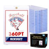 19-Pack Magnetic Card Holders - 360pt Thick Card One Touch Holder, Magnetic Card Case, UV Protection, Fits Trading Cards, Baseball Card, Sports,Gaming and Collectible Cards, Durable Secure Storage ?