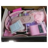 Pilates Kit 19PCS, Pilates Essentials Kit for Women, Pilates Equipment with 14.5\ Pilates Ring and Ball, 8 Resistance Bands, Ankle Weights, Sliders and Grip Socks Accessories for Starter Home Workouts