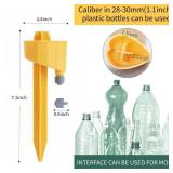 XIELIME 12PCS Self Watering Spikes, Auto Plant Watering Devices with Adjustable Valve Switch, Self Watering Planter Insert Automatic Watering System for Indoor and Outdoor Garden Potted Plants