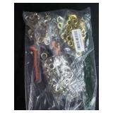 ZAPSIFOU Heavy Duty Grommet Tool Kit, 1/4 3/8 Eyelet Pliers Kit, 400 Sets of 6MM 10MM Grommets with Hole Punch and Eyelets, Eyelet Pliers Kit for Tarp, Fabric, Banner, Canvas