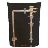 Backflow Insulated Cover, Outdoor Pipe Covers Winter Freeze Protection, Insulation Cover Pouch for Water Sprinkler Valve,Well Pump,PVB,Irrigation Valve Backflow Preventer