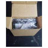 Follateas Solar Lights Outdoor, Waterproof Solar Powered Deck Step Lights for Patio Garden Backyard Garage Driveway Pathway Outside Wall Lighting (Cool White/2 Pack)