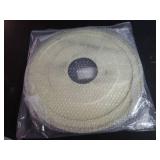 MY MIRONEY Black PU Ceiling Medallion Decorative Ceiling Fan Medallion Home Lighting Ceiling Cover Plate, 13 1/5\ OD x 3 3/7\in IDin