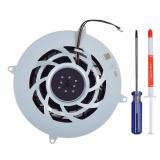 Replacement PS5 Slim Internal Cooling Fan, Internal Cooler Fan Replacement for Sony PlayStation 5 PS5 Slim Series 11541GS-12M-WB-01 with 19 Blades, for PS5 Slim ONLY