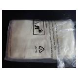 NPBAG 15 Pack 8.2ftft X 10ftft Mini Natural Cotton Tote Bags, Small Lightweight Blank Bulk Cloth Bags with 1pc of PTFE Teflon Sheet - Perfect for Parties Holidays