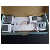 Child Safety Locks (4-Pack) - Baby Proof Cabinets, Drawers, Toilets and Appliances- Adjustable Strap Length, Double Lock Option - Easy Latch for Adults to Open