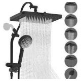 Hibbert Square Rain Shower Head Kit