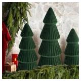 Joy Halo Modern Floating Christmas Tree Green Decoration