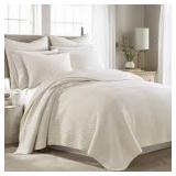 Cross Stitch Cotton Quilt Set - Full/Queen Size