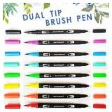 12 Color Dual Tip Art pen Set