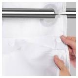 Shower Curtain with snap in Liner