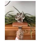 Pet Paw Stocking Holders Set
