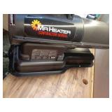 Contractor Series 80,000 BTU Black Forced Air Kerosene/Diesel Outdoor Space Heater with Thermostat - Retail: $209