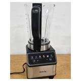 Blender with 51oz Glass Pitcher, Grinder & To-Go Cup Combo, 10 Speeds Digital Touchscreen Blender for Smoothies, Shake, Crush Ice, Dishwasher Safe (DOES NOT WORK, MISSING LID) - Retail: $120