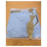 Vintage Cocktail Dress, Blue Size: M