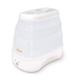 1 Gal. Warm Mist Collapsible Humidifier  White  Top Fill for Medium Room up to 500 sq ft