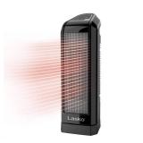 Lasko Ceramic Tower Space Heater 1500 Watt  Portable w/ Thermostat  Black - Retail: $90