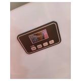 22.2 in. 400 lbs./24H Full Size Cube Ice Commercial Freestanding Ice Maker in Stainless Steel, and Overflow alert - Retail: $1,100