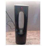 Bladeless 1500-Watt 28 in. Electric Oscillating Tower Ceramic Space Heater with Remote Control - Retail: $109