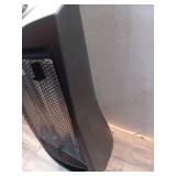 1500-Watt Black Electric Tower Quartz Infrared Space Heater with Thermostat - Retail: $74