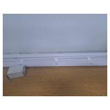 Mini Blinds for Indoor Windows 30"W x 72"H, White Horizontal Vinyl Blinds | Cordless | Easy to Install | Sleek Low-Profile Fit for Doors, Offices, Kitchens & Apartments