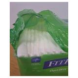 FitRight OptiFit Extra Adult Briefs, Incontinence Diapers with Tabs, Moderate Absorbency, Medium, 32 to 44", 20 Count