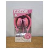 Color EP05 Pink Stereo Headphones