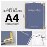 2 Count of Appointment Book/Planner 2025-2026 - Daily Hourly Schedule Planner