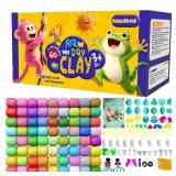 Air Dry Clay for Kids, 60 Colors