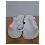 KuaiLu Womens Orthotic Sandals -White Size:8